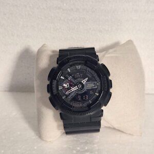Casio G Shock Black with Chrome great shape